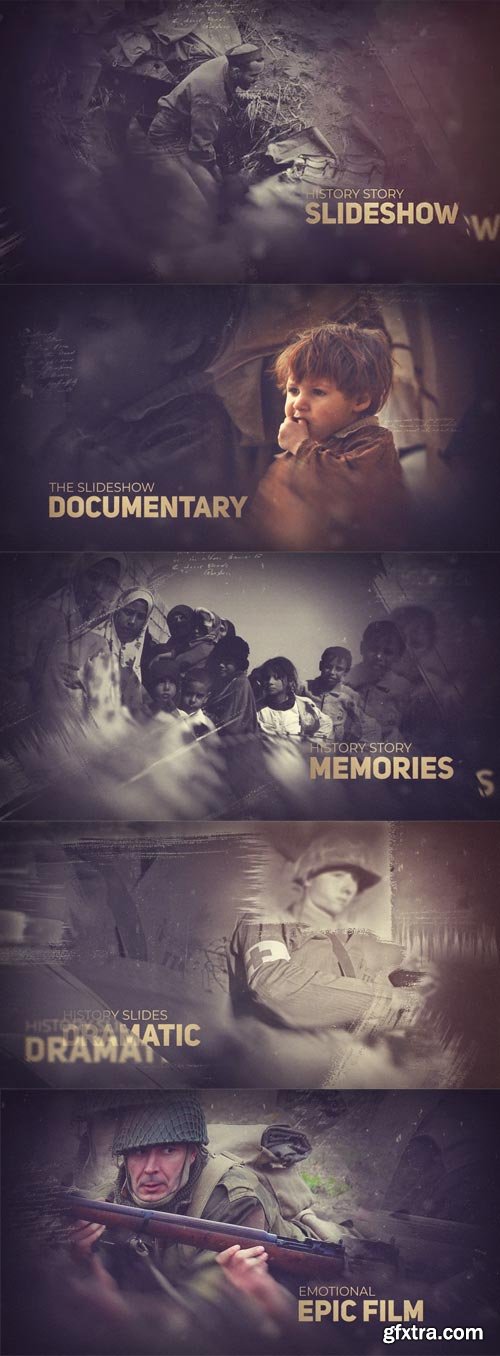 Videohive - Documentary History Slideshow - 30593036