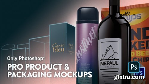 Only Photoshop | Pro Product & Packaging Mockups