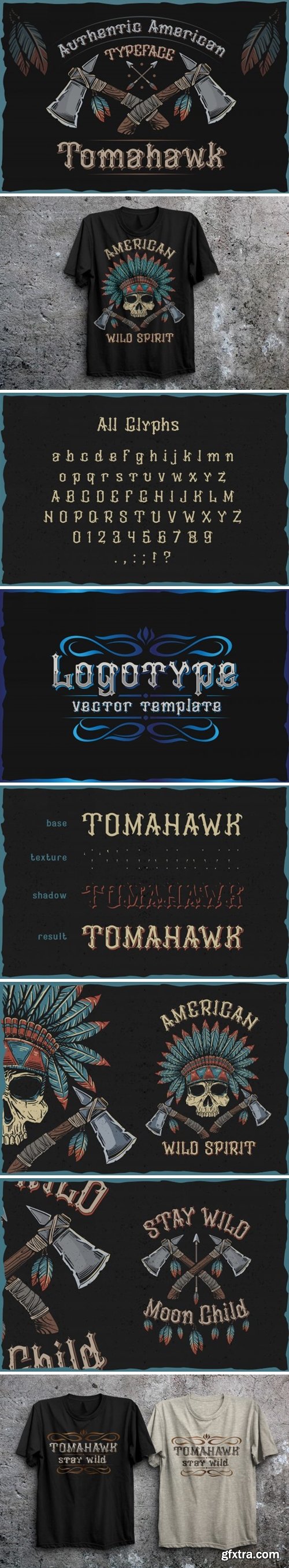 Tomahawk Font