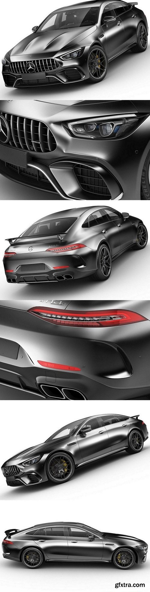 Mercedes AMG GT63S 2019 3D Model