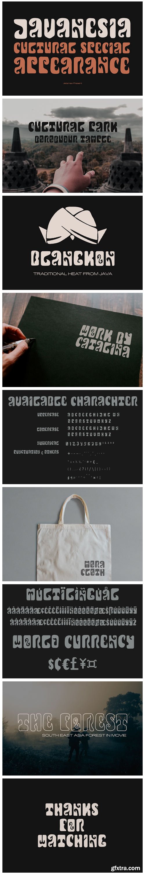 Javanesia Font