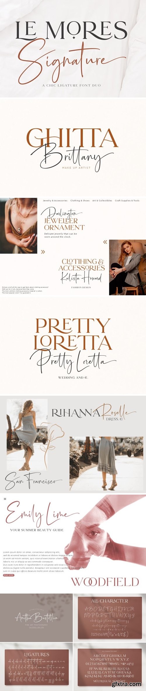 Le Mores Signature Font