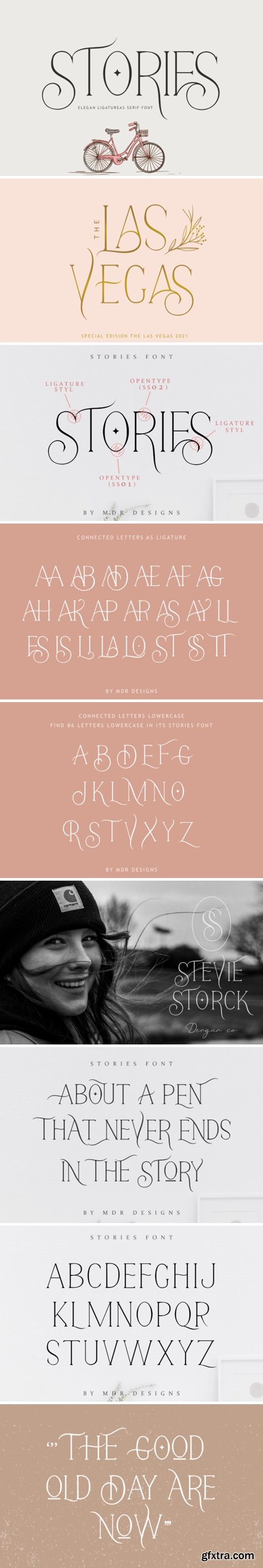 Stories Font