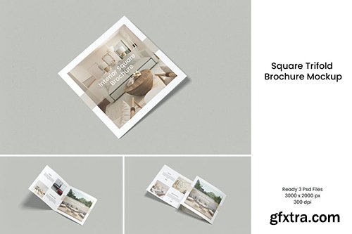 Square Trifold Brochure V.2