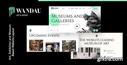 ThemeForest - Wandau v1.0.0 - Art & History Museum WordPress Theme - 31144415