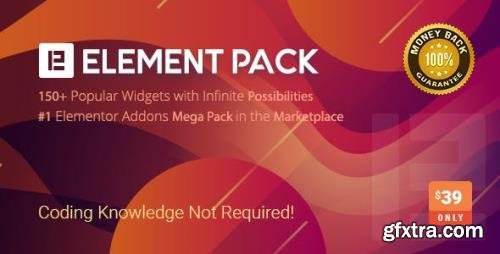 CodeCanyon - Element Pack v5.7.6 - Addon for Elementor Page Builder WordPress Plugin - 21177318 - NULLED