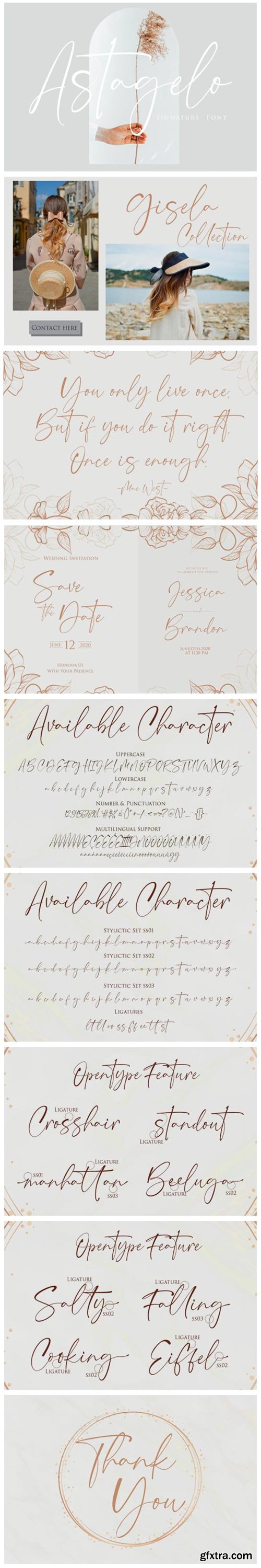 Astagelo Font