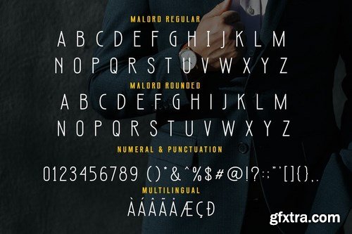 MALORD advertisement font family