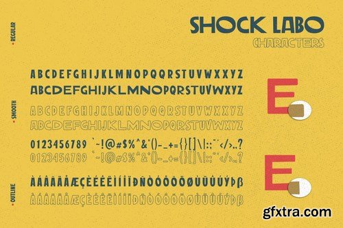 Shock Labo Unique Vintage Font