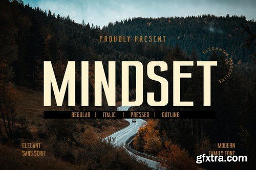 Mindset Business Corporate Font