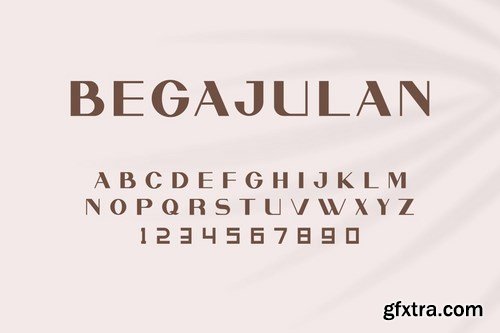 Begajulan Font