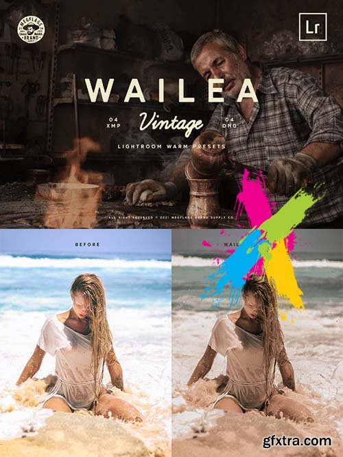 CreativeMarket - Wailea Warm Lightroom Presets 5887296