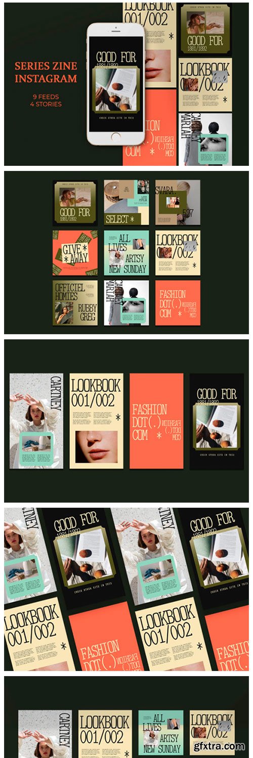 Series Zine Instagram Templates 8174723