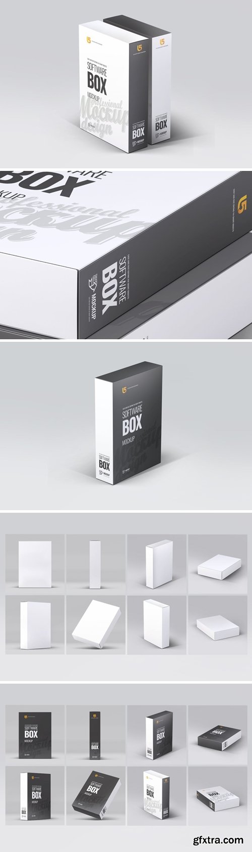 Software Box Mock-up