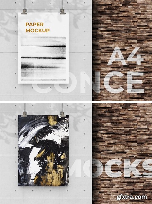Branding Paper Mockup Vol.3
