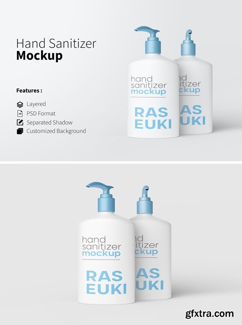 Hand Sanitizer Mockup