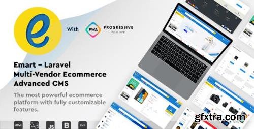 CodeCanyon - emart v2.1 - Laravel Multi-Vendor Ecommerce Advanced CMS - 25300293 - NULLED