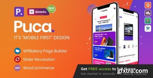 ThemeForest - Puca v2.2.12 - Optimized Mobile WooCommerce Theme - 21119152