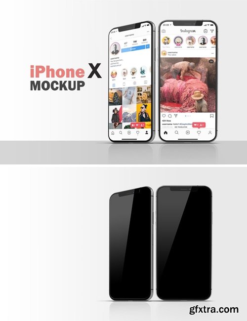 iPhone X Mockup V.8