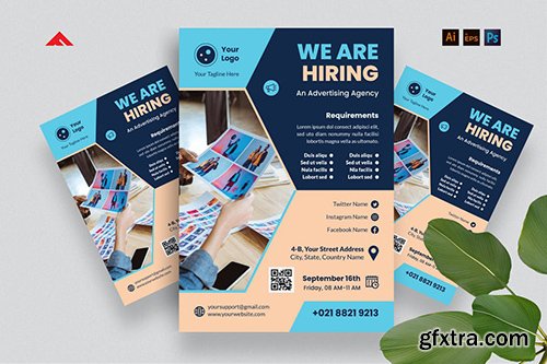 Advertising Agency Job Hiring Flyer