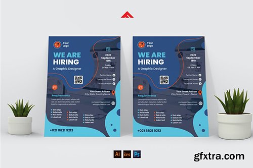 Creative Designer Job Hiring Flyer