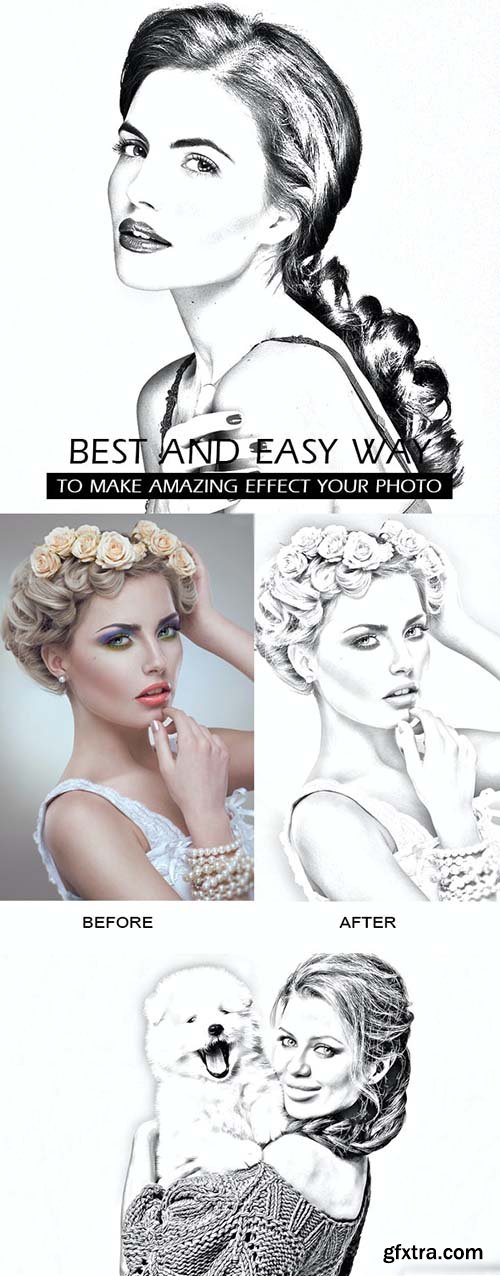 GraphicRiver - Sketch Art Photoshop Action 30781365