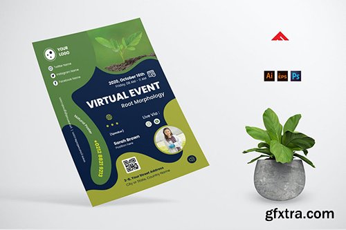 Biological Online Event Flyer