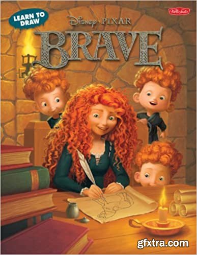 Learn to Draw Disney Pixar\'s Brave: Featuring favorite characters from the Disney/Pixar film, including Merida and Angus