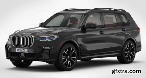 BMW X7 2019 3D Model