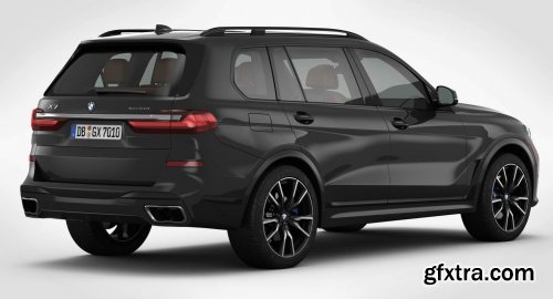 BMW X7 2019 3D Model