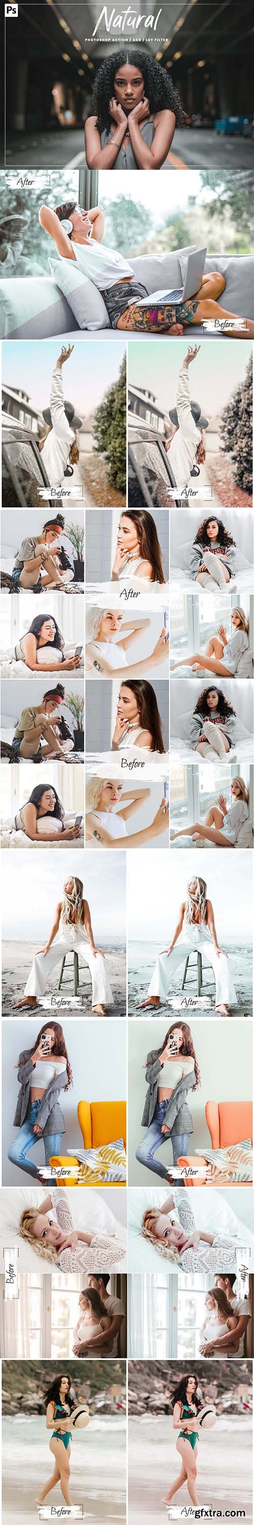 CreativeMarket - 10 Natural Phs Action, ACR, LUT 5925036