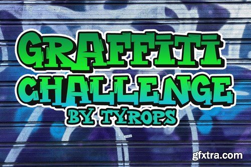 Hood Rulez - Graffiti font