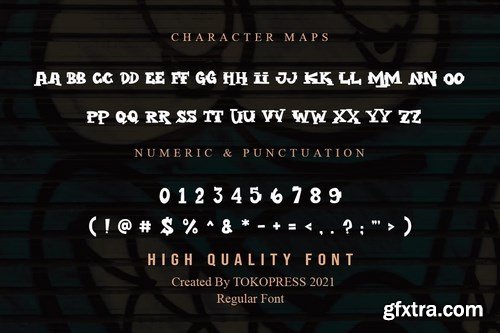 Hood Rulez - Graffiti font