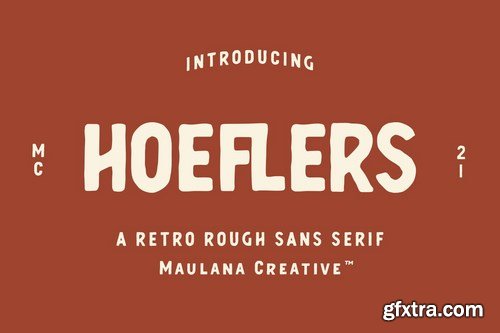 Hoeflers Rough Sans Font