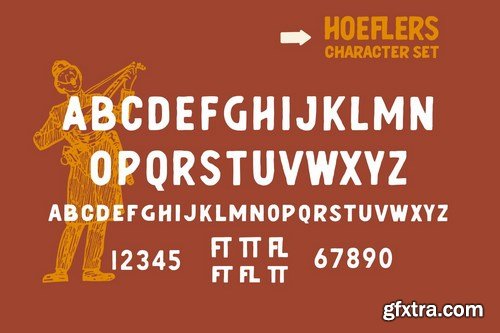 Hoeflers Rough Sans Font