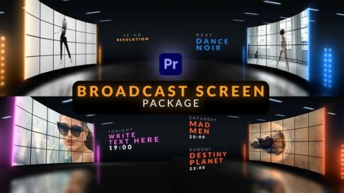 Videohive - Broadcast Screen Package for Premiere Pro