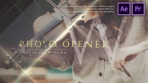 Videohive - Original Modern Photo Opener