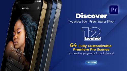 Videohive - Twelve App Promo for Premiere Pro - MOGRT