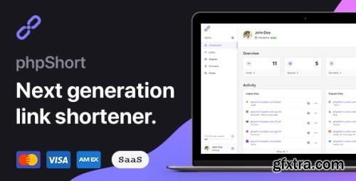 CodeCanyon - phpShort v3.4.0 - URL Shortener Platform - 26536593 - NULLED
