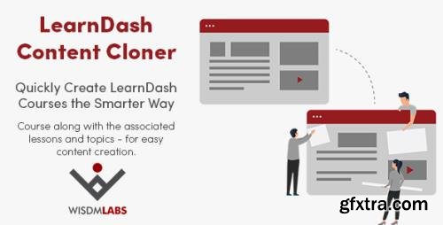 WisdmLabs - LearnDash Content Cloner v1.2.9.2 - Quickly Create LearnDash Courses the Smarter Way - NULLED