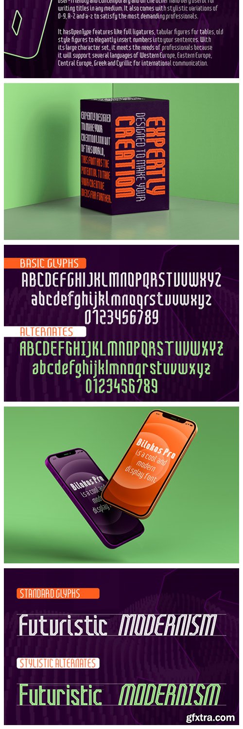 Bilokos Pro Punch Condensed Font