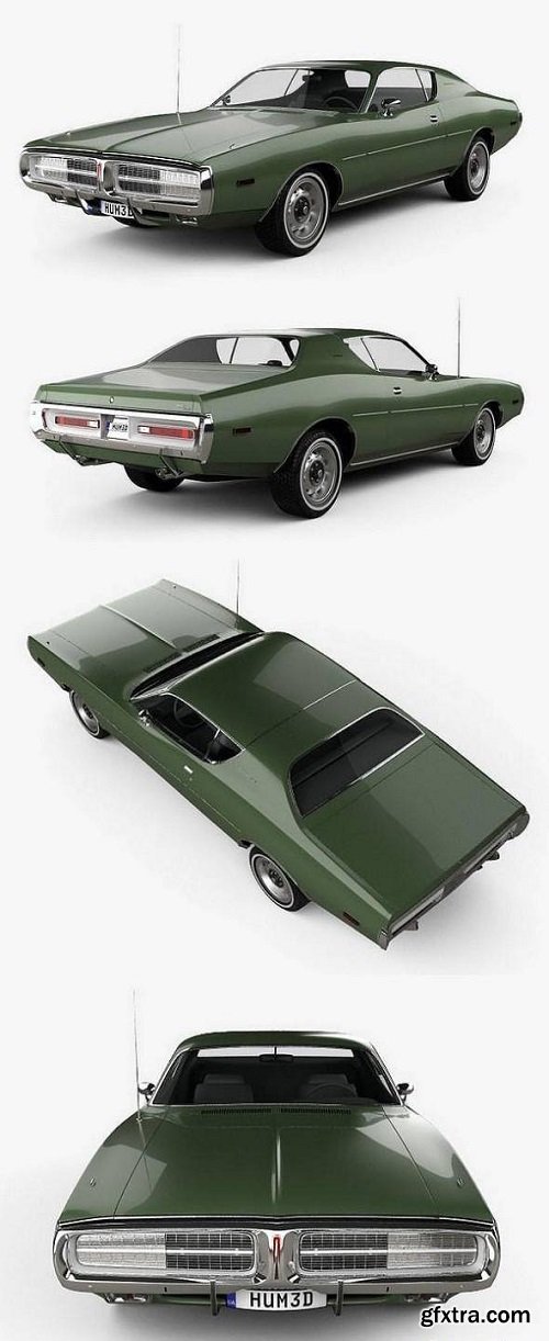 Dodge Charger 1972 3D model
