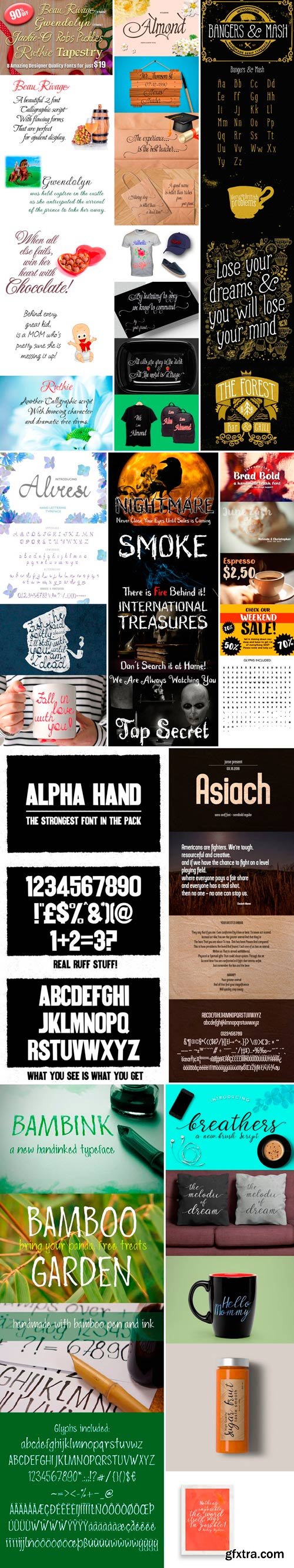 My Mix Fonts Bundle 1