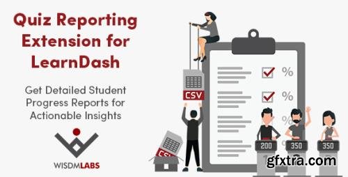 WisdmLabs - Quiz Reporting Extension for LearnDash v3.0.1 - Get Detailed Student Progress Reports - NULLED