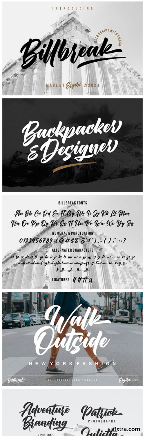 Billbreak Font