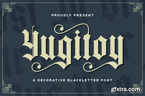 Yugitoy - Blackletter Font