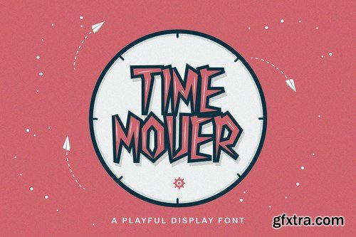 Time Mover - Playful Display Font