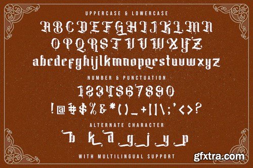 Biqaby Goku - Blackletter Font