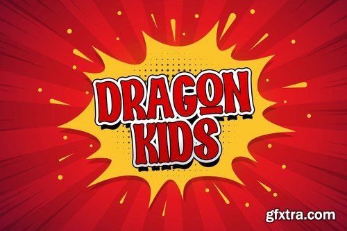 Dragon Kids - Playful Display Font