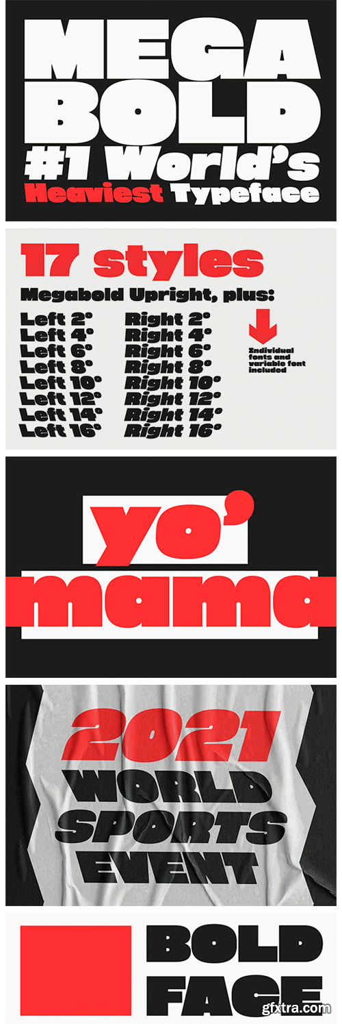 CM - Megabold: World's Heaviest Typeface 5874407